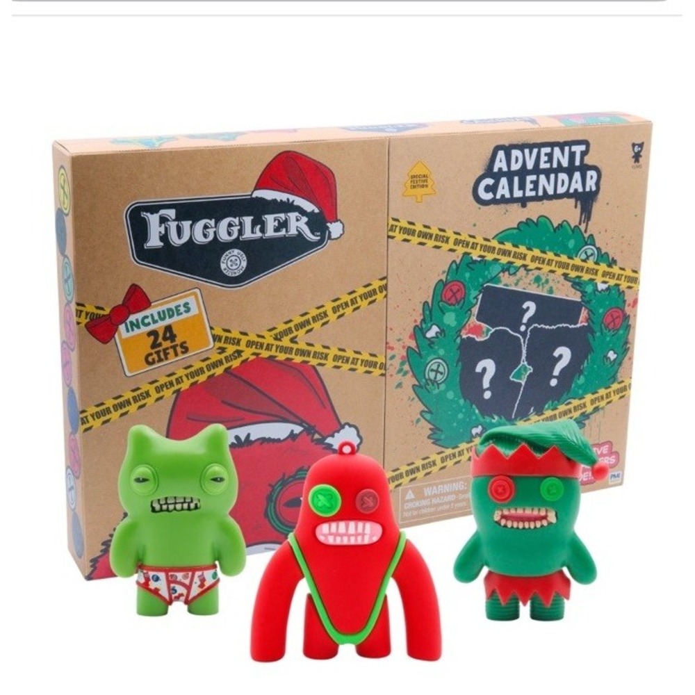 Fuggler Special Festive Edition Collectible Figures 10 Fuggmas Pack 2026 In Hand